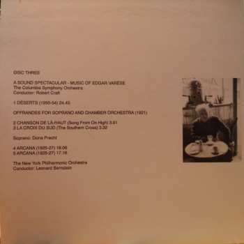 3CD/Zestaw pudełkowy Edgard Varèse: Complete Works Of Edgard Varèse, Volume 1