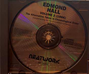 CD Edmond Hall: Volume 2 1944 The Alternative Takes In Chronological Order