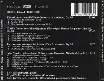 CD Edvard Grieg: The Complete Piano Music Volume X