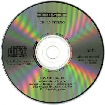 CD Edvard Grieg: The Complete Piano Music Volume X