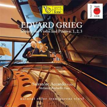 2LP Edvard Grieg: Sonatas for Violin and Piano No.1, 2, 3 CLR | LTD