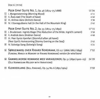 8CD/Zestaw pudełkowy Edvard Grieg: The Complete Orchestral Music