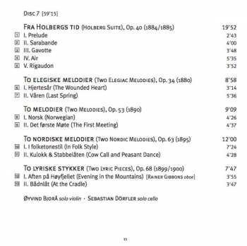 8CD/Zestaw pudełkowy Edvard Grieg: The Complete Orchestral Music