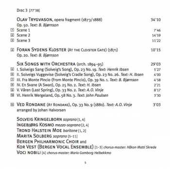 8CD/Zestaw pudełkowy Edvard Grieg: The Complete Orchestral Music