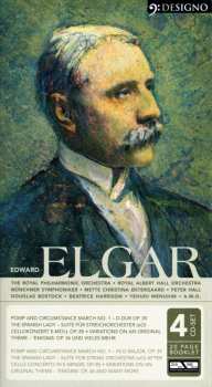 4CD/Zestaw pudełkowy Sir Edward Elgar: Edward Elgar