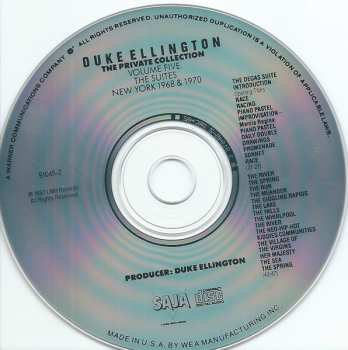CD Duke Ellington: The Private Collection: Volume Five, The Suites, New York 1968 & 1970