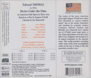 2CD The London Symphony Orchestra: Desire Under The Elms