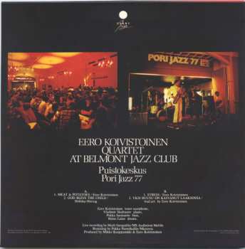 LP Eero Koivistoinen Quartet: At Belmont Jazz Club CLR | LTD