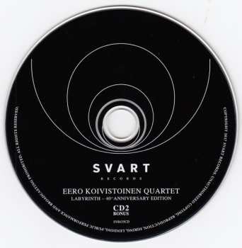 3CD Eero Koivistoinen Quartet: Labyrinth