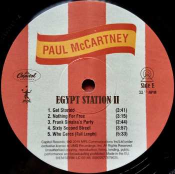 3LP Paul McCartney: Egypt Station (Explorer’s Edition) LTD