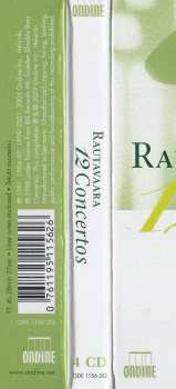 4CD/Zestaw pudełkowy Einojuhani Rautavaara: 12 Concertos