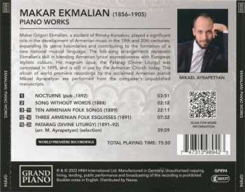 CD Mikael Ayrapetyan: Piano Works