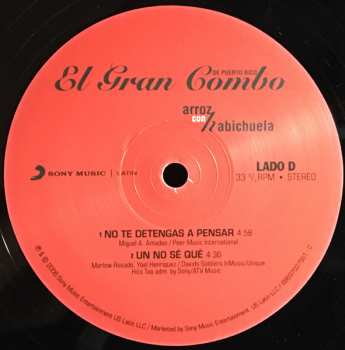 LP El Gran Combo: Arroz Con Habichuela 