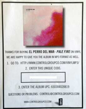 LP El Perro Del Mar: Pale Fire