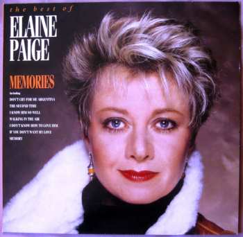 LP Elaine Paige: The Best Of Elaine Paige - Memories
