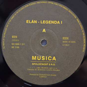 LP Elán: Legenda 1