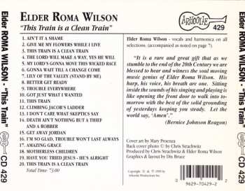 CD Elder Roma Wilson: This Train