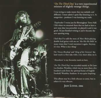 CD Electric Light Orchestra: On The Third Day