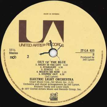 2LP Electric Light Orchestra: Out Of The Blue