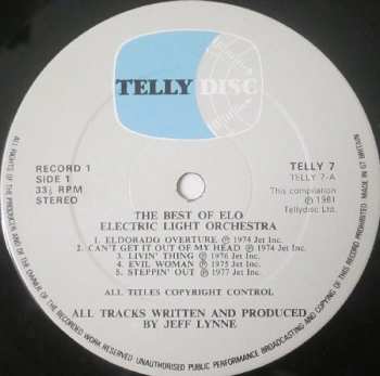 2LP Electric Light Orchestra: The Best Of ELO