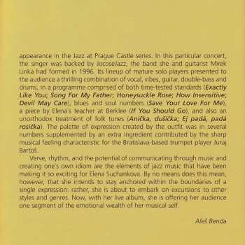 CD Elena Suchánková: Jazz Na Hradě