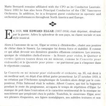 CD Sir Edward Elgar: Elgar & Saint-Saëns: Cello Concertos