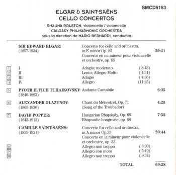 CD Sir Edward Elgar: Elgar & Saint-Saëns: Cello Concertos