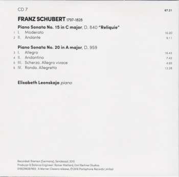 8CD/Zestaw pudełkowy Franz Schubert: The Complete Piano Sonatas