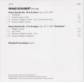 8CD/Zestaw pudełkowy Franz Schubert: The Complete Piano Sonatas