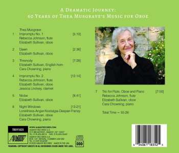 CD Elizabeth Sullivan: A Dramatic Journey: 60 Years Of Thea Musgrave's Music For Oboe