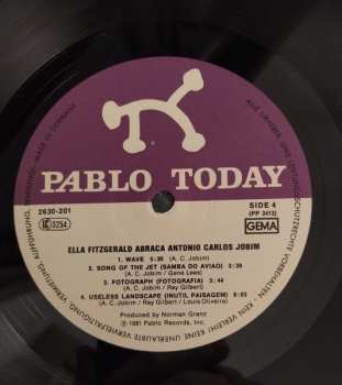 2LP Ella Fitzgerald: Ella Abraça Jobim - Ella Fitzgerald Sings The Antonio Carlos Jobim Song Book