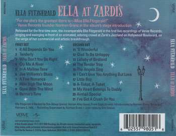 CD Ella Fitzgerald: Ella At Zardi's