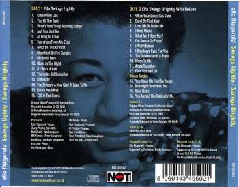 2CD/Zestaw pudełkowy Ella Fitzgerald: Swings Lightly / Swings Brightly