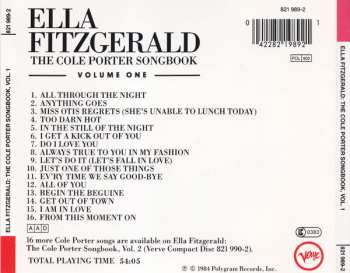 CD Ella Fitzgerald: The Cole Porter Songbook Volume One