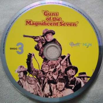4CD/Zestaw pudełkowy Elmer Bernstein: The Magnificent Seven Collection (Original MGM Motion Picture Soundtracks) DLX