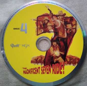 4CD/Zestaw pudełkowy Elmer Bernstein: The Magnificent Seven Collection (Original MGM Motion Picture Soundtracks) DLX
