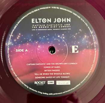 LP Elton John: Captain Fantastic And The Brown Dirt Cowboy (Live At Midsummer Music, Wembley Stadium 1975) LTD | NUM