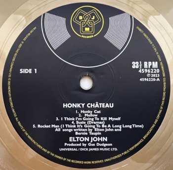 LP Elton John: Honky Château CLR | LTD
