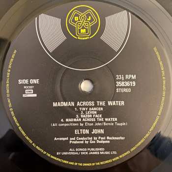 4LP/Zestaw pudełkowy Elton John: Madman Across The Water  LTD