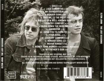 CD Elton John: The Lost Sessions