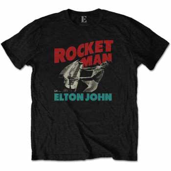 Merch Elton John: Koszulka Rocketman Piano 