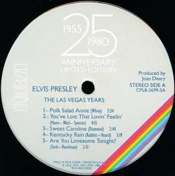 8LP/Zestaw pudełkowy Elvis Presley: Elvis Aron Presley (1955-1980 - 25 Anniversary) LTD | NUM