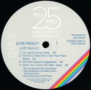 8LP/Zestaw pudełkowy Elvis Presley: Elvis Aron Presley (1955-1980 - 25 Anniversary) LTD | NUM