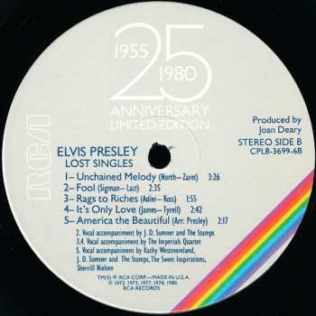 8LP/Zestaw pudełkowy Elvis Presley: Elvis Aron Presley (1955-1980 - 25 Anniversary) LTD | NUM