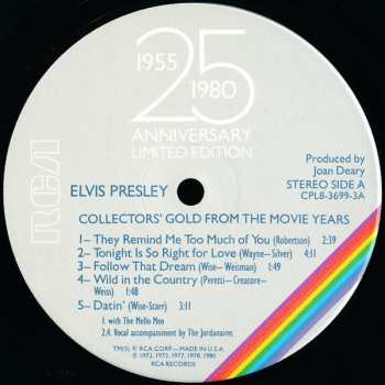 8LP/Zestaw pudełkowy Elvis Presley: Elvis Aron Presley (1955-1980 - 25 Anniversary) LTD | NUM