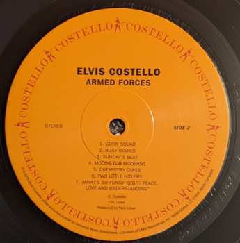 LP/SP Elvis Costello & The Attractions: Armed Forces