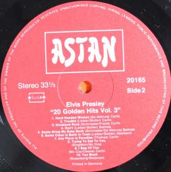 3LP/Zestaw pudełkowy Elvis Presley: 60 Golden Hits