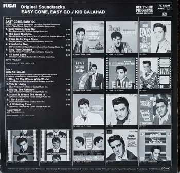LP Elvis Presley: Easy Come, Easy Go / Kid Galahad