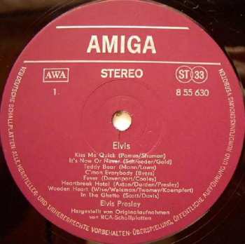 LP Elvis Presley: Elvis