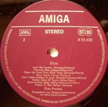 LP Elvis Presley: Elvis